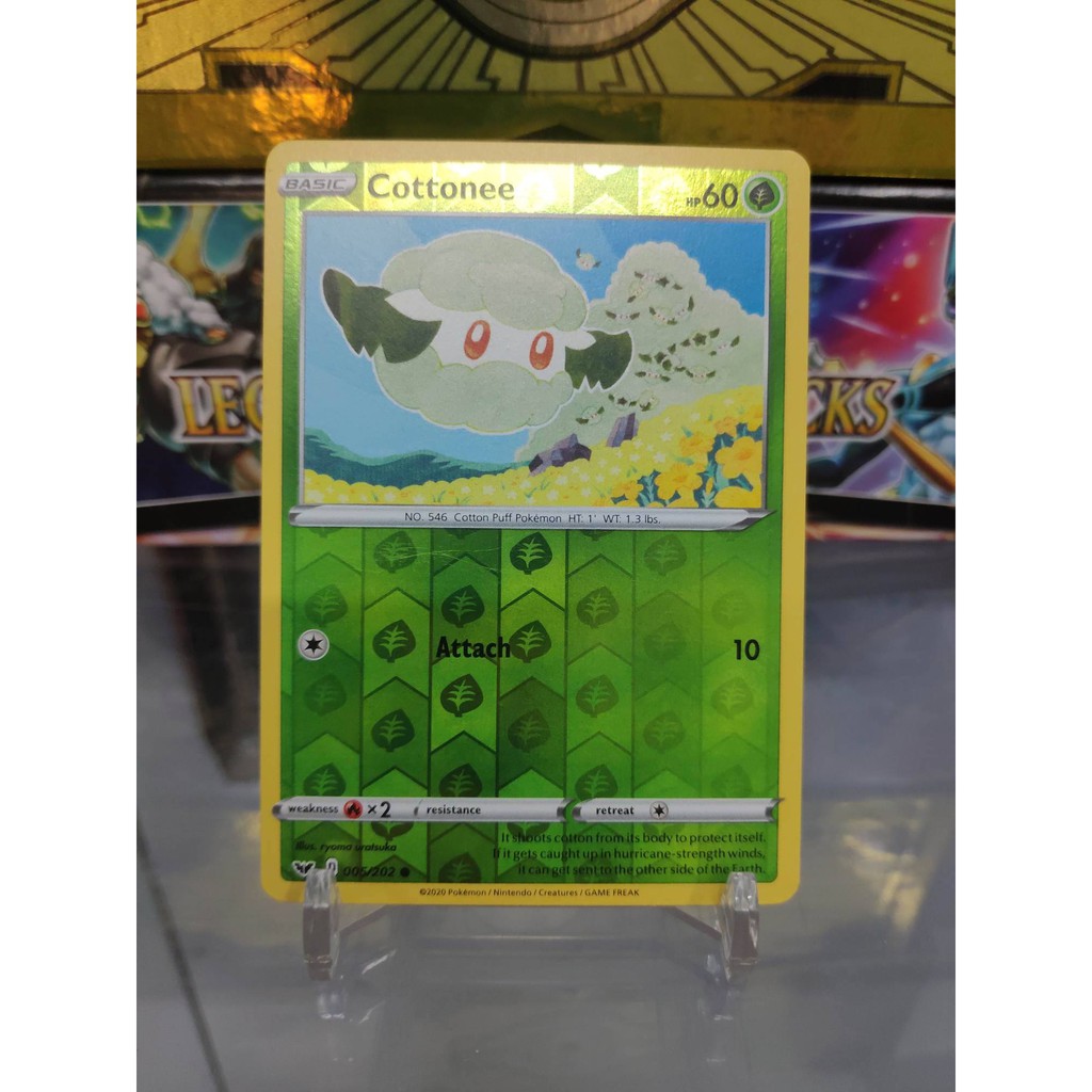 [ Dưa Hấu Yugioh ] Lá bài thẻ bài Pokemon Cottonee