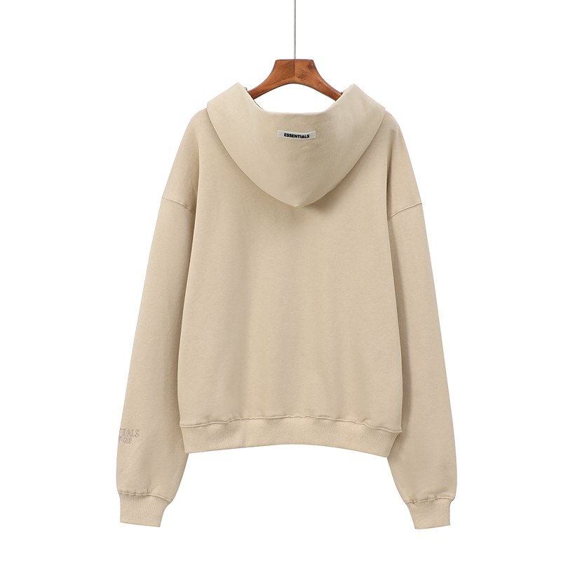 FEAR OF GOD FOG ESSENTIALS Pure Color Hoodie and Fleece Sweater Trendy Trendy Loose High Street