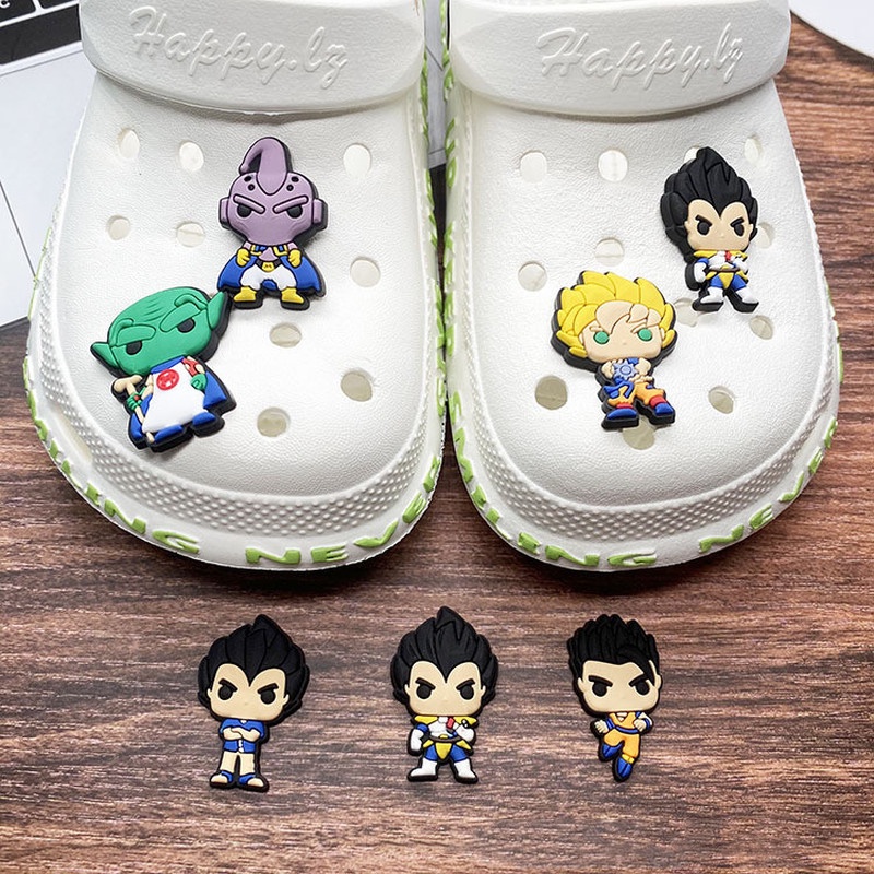 Khóa Cài Giày Crocs Bằng PVC Hình Elf Series Jibbitz Có Thể Tháo Rời