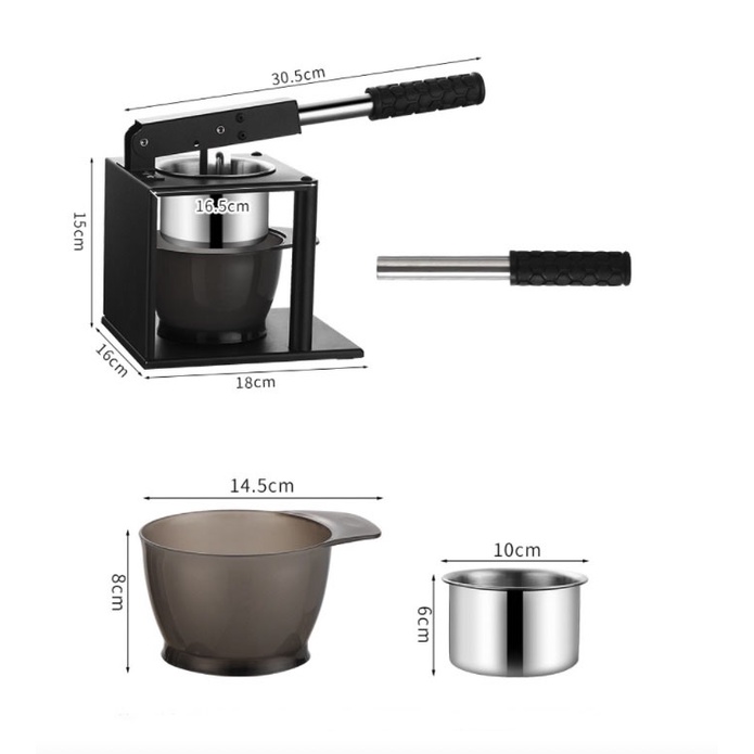 Máy Ép Cam Ép Trái Cây Germany Juicer Black tiện lợi nhanh chóng