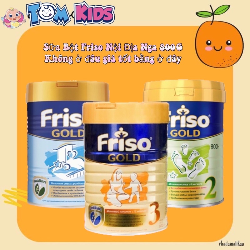 Date 2/2024 Sữa bột FISO GOLD Nội Địa Nga Cho Bé Đủ Số 1-2-3