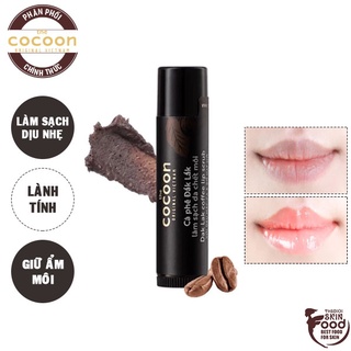 Tẩy Tế Bào Chết Môi Chiết Xuất Cà Phê Đắk Lắk Cocoon Dak Lak Coffee Lip Scrub 5g