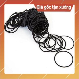 Thun cột tóc nhiều màu - loại tốt set 3 dây - [FOLLOW SHOP MUA HÀNG GIÁ 1K]