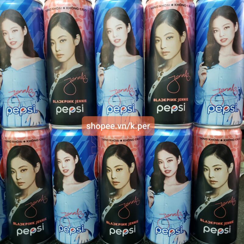 PEPSI X BLACKPINK chọn member, lon 330ml