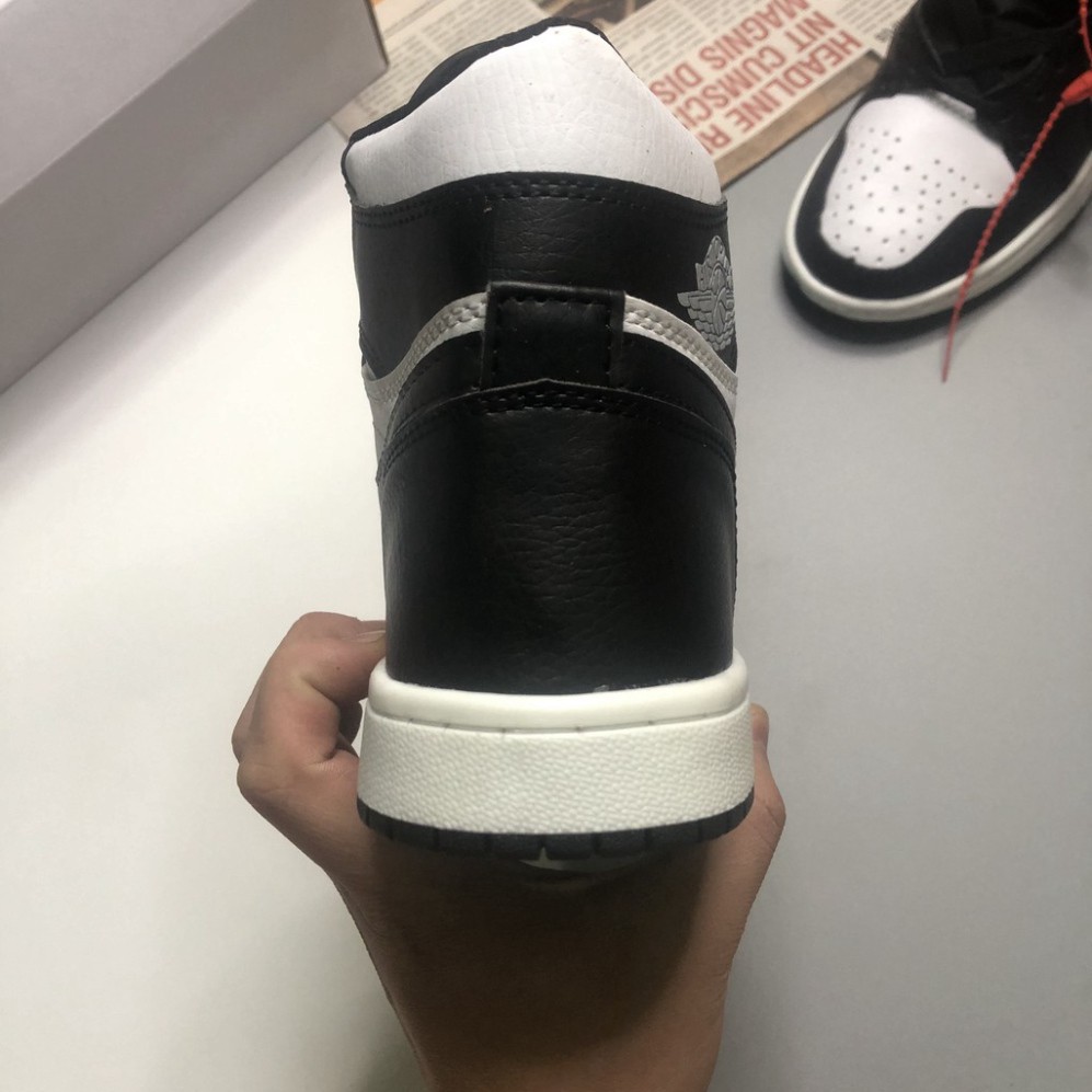 Giày Jordan Panda Cổ Cao Nam Nữ, Giày Sneaker Thể Thao JD1 Đen, Đế Khâu Da Bò Cao Cấp Full Size 36-43 | BigBuy360 - bigbuy360.vn