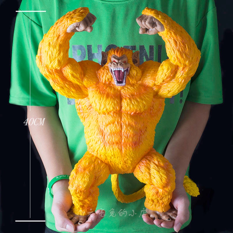 Mô hình khỉ đột vàng oozaru apafa saiyan goku vegeta cao 40cm, nặng 2kg3 - dragon ball