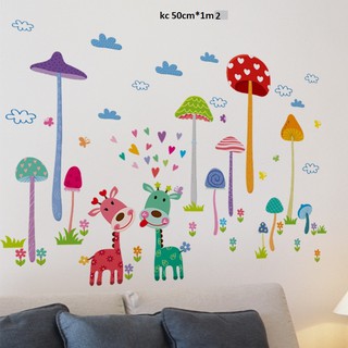 decal dan tường hưu nấm