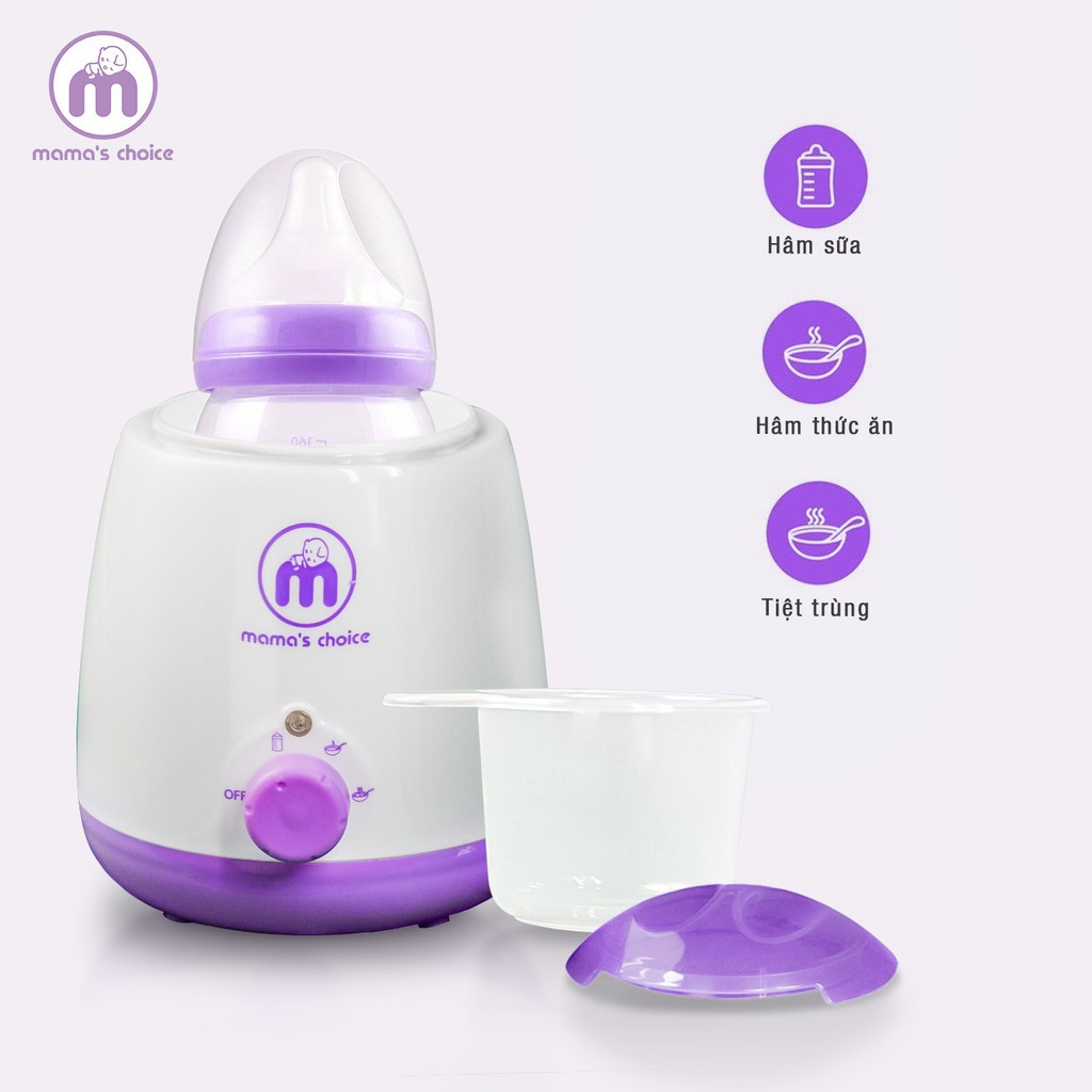 Máy hâm sữa siêu tốc đa chức năng Mama's Choice