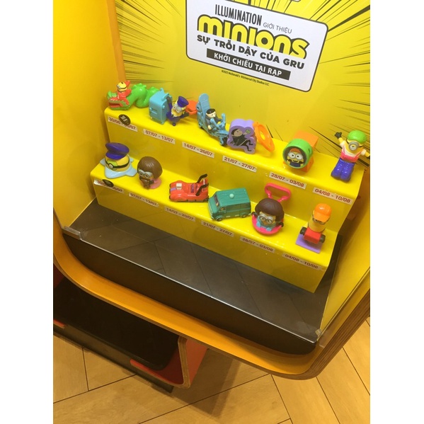 Đồ chơi minions mc donal