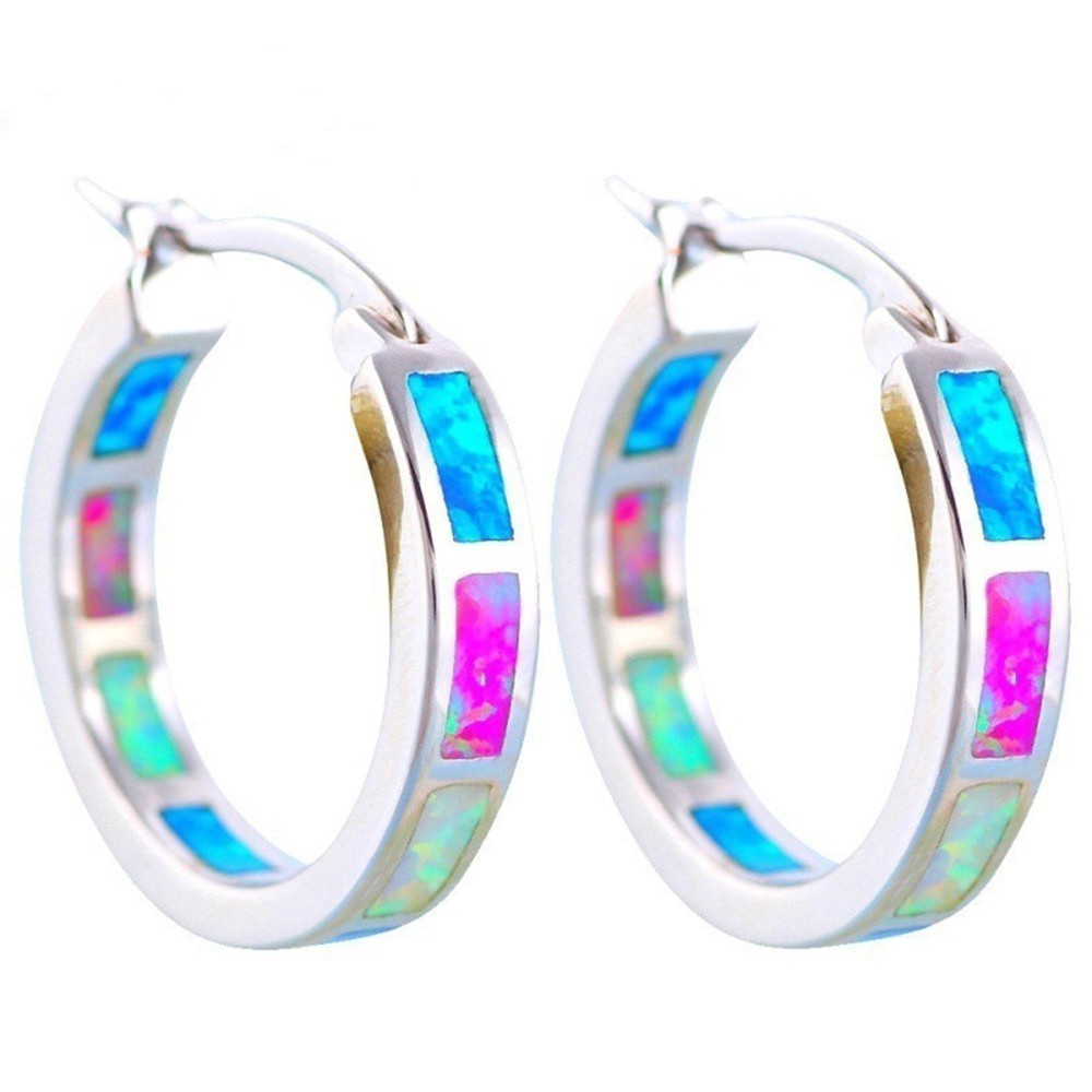 📞TOP💻 Hot Weight Loss Hoop Gift Healthy Stimulation Acupoint Slimming Earring Women New Fashion Jewellery Multicolor Chakra Stud Earrings Alloy|Earrings/Multicolor