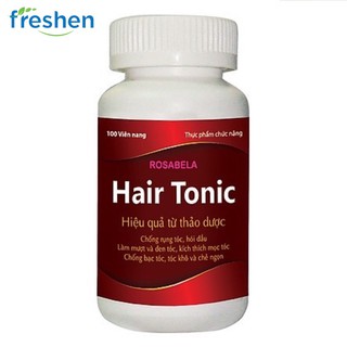 Hair Tonic chống rụng tóc, hói đầu, làm mượt và đen tóc, kích thích mọc tóc, chống bạc tóc (Hộp 100 viên)