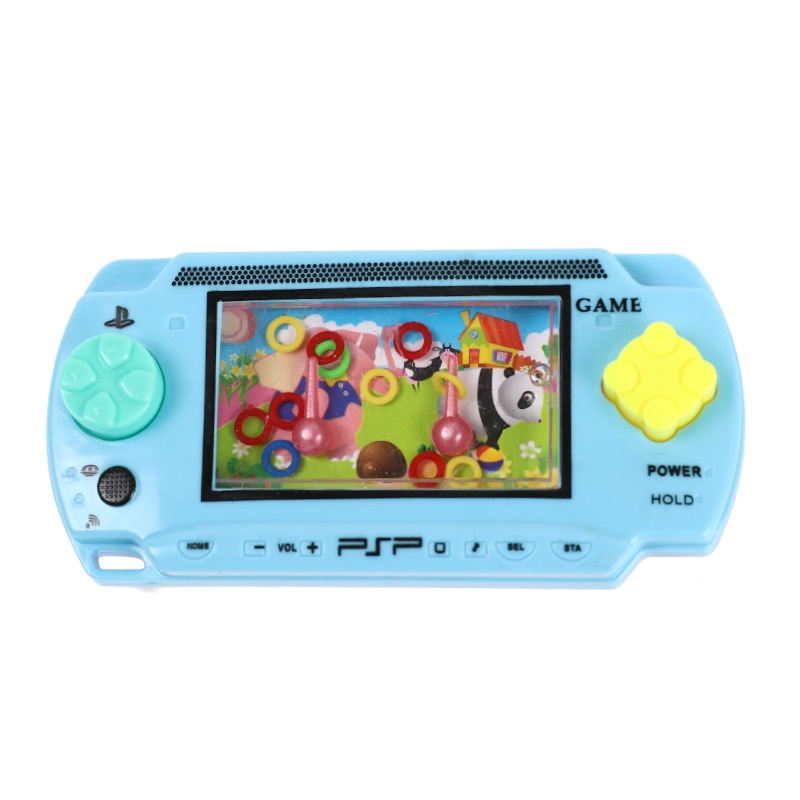 Máy chơi game bắn vòng nước cầm tay, đồ chơi giao dục cho bé trai bé gái giá rẻ E860