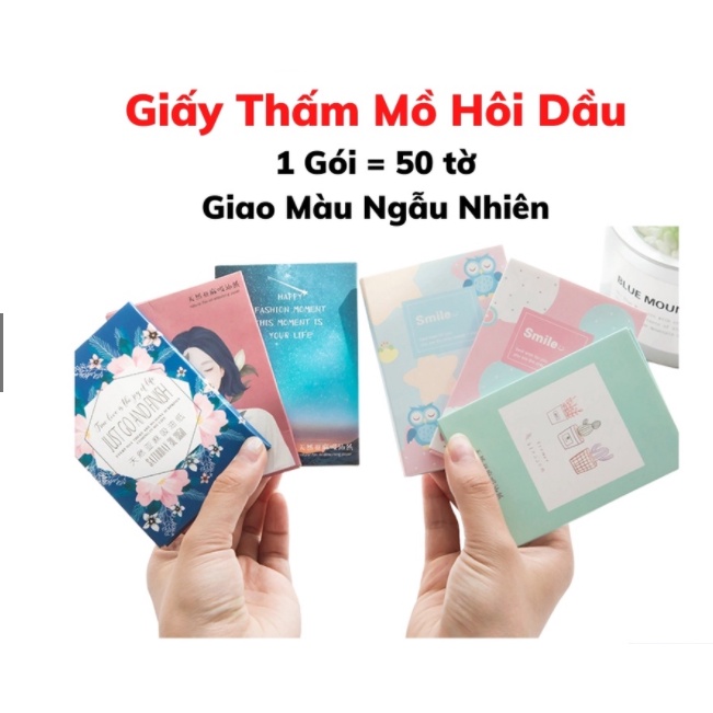 Giấy Thấm Dầu Cocayhoala - 50 tờ