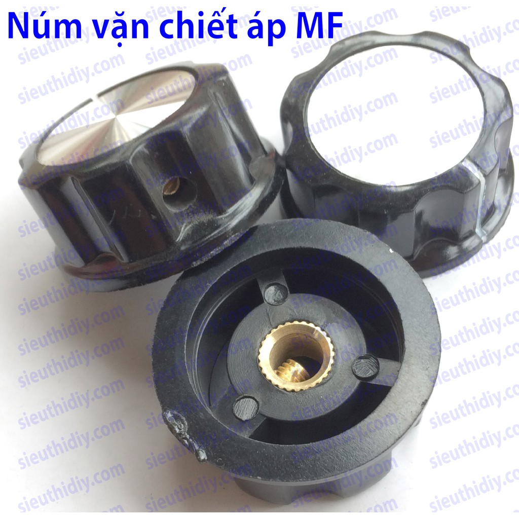 Núm vặn chiết áp vặn vít, nhựa Bakelite MF-A01 A02 A03 A04 A05