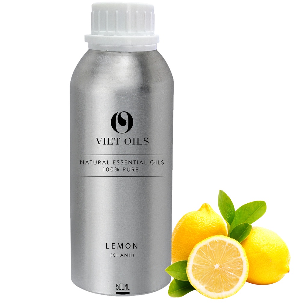 Tinh dầu Chanh (Lemon) VietOils Dung Tích 150ml