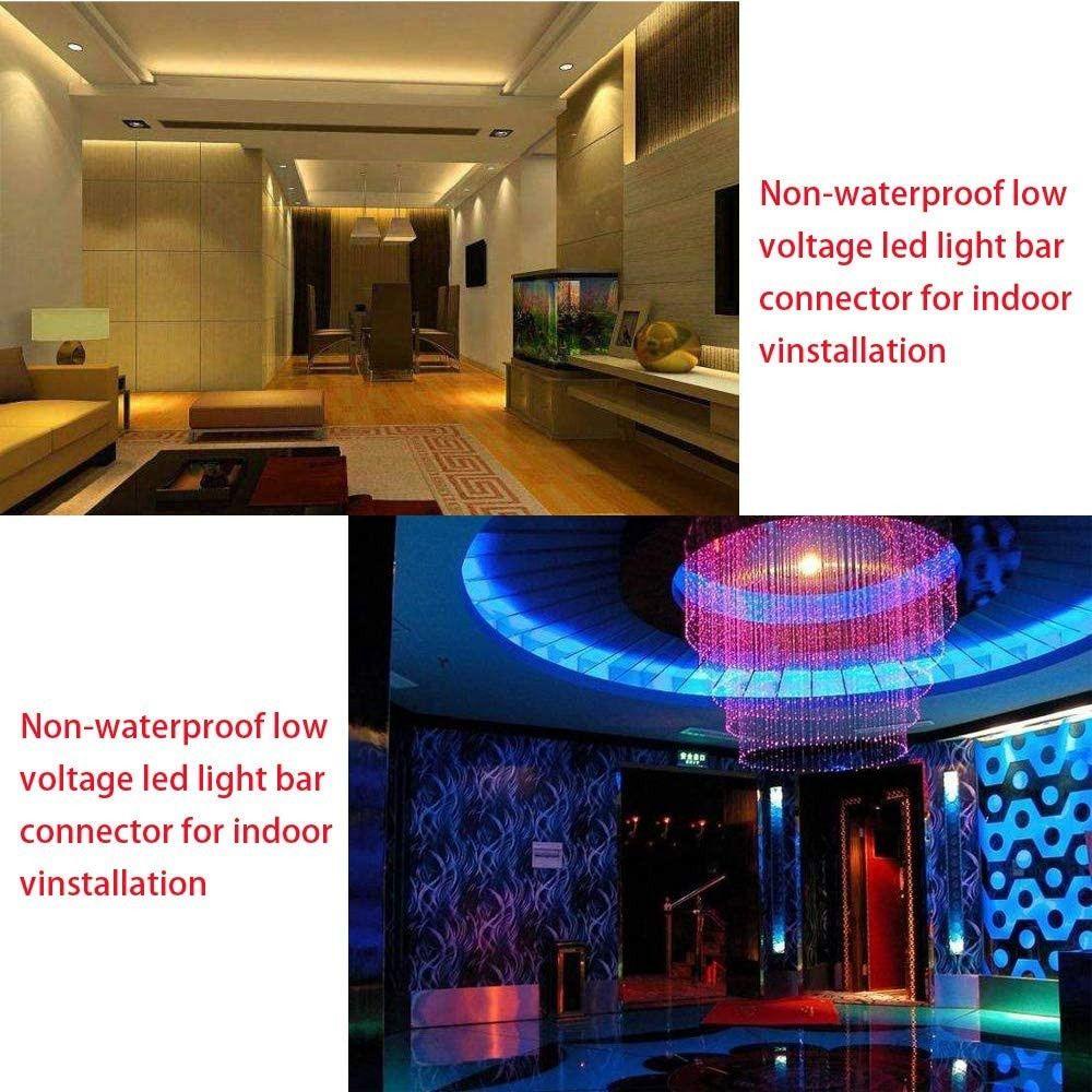 YIYU Set 10 Dây Cáp Nối Đèn Led Hình Chữ T / L / X