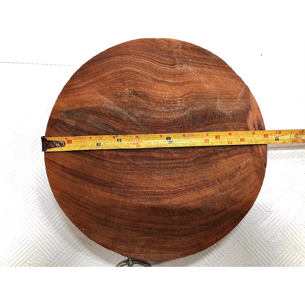 Thớt Gỗ Nghiến D24cm Dày4cm