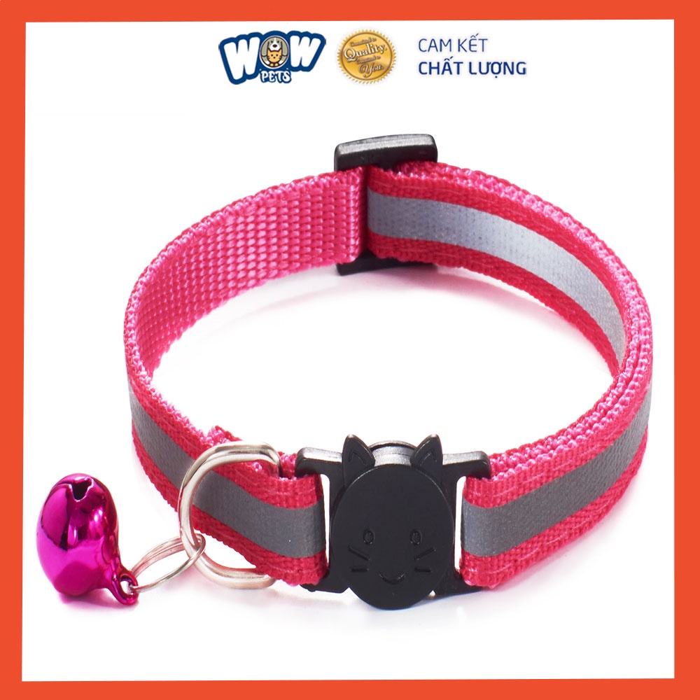 Vòng cổ lục lạc cho chó mèo giá rẻ Wowpets, Phụ kiện đeo cổ cho thú cưng
