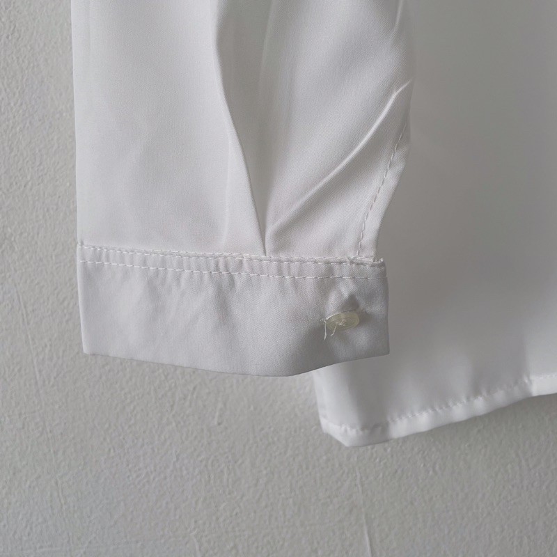 [ ẢNH THẬT ĐỘC QUYỀN MEGGIECLOSET] Áo sơ mi dáng suông rộng basic