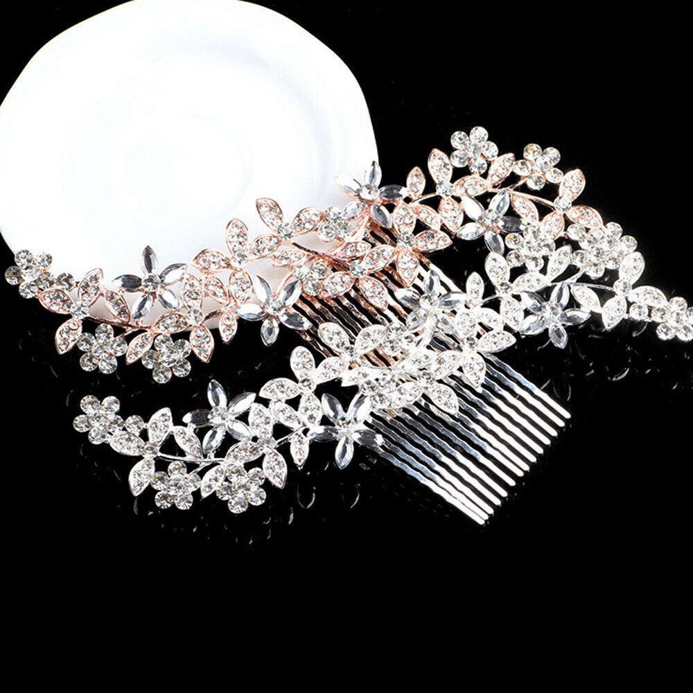 VANES1 Kẹp Tóc Hình Vương Miện Đính Đá Thời Trang Cho Nữ