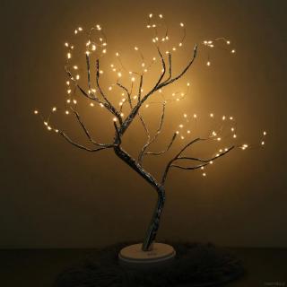 Đèn Led Dây Đồng 108 Bóng Hình Nhánh Cây Trang Trí Bàn