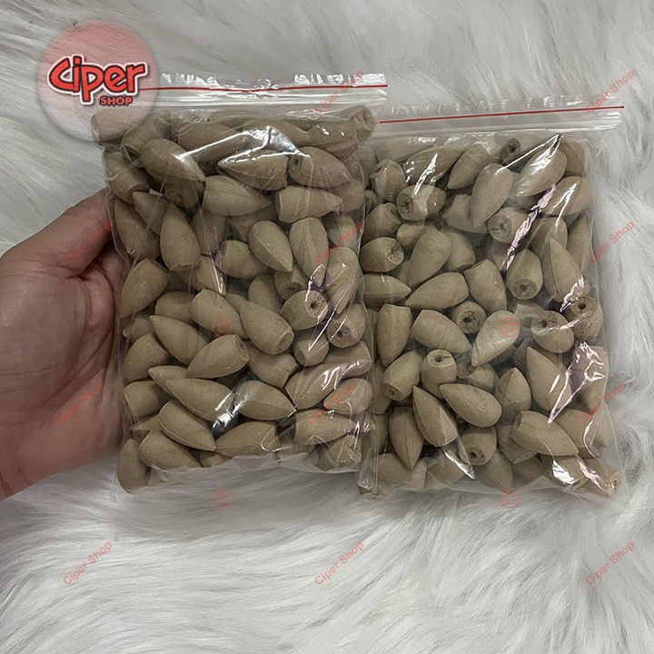 Nụ trầm hương khói toả ngược 210 viên - trang trí - không mùi hương