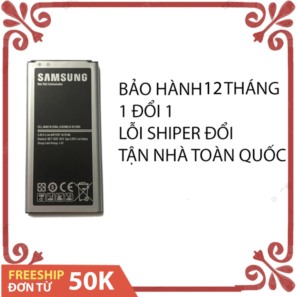 [Mã ELFLASH3 hoàn 10K xu đơn 20K] Pin Samsung Galaxy S5 BG900 Chất Lượng