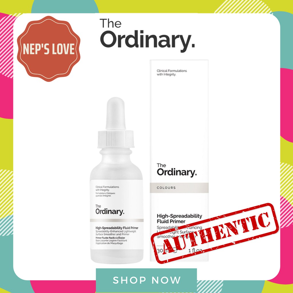 Kem lót High-Spreadability Fluid Primer_THE ORDINARY (BILL CANADA) 30ML