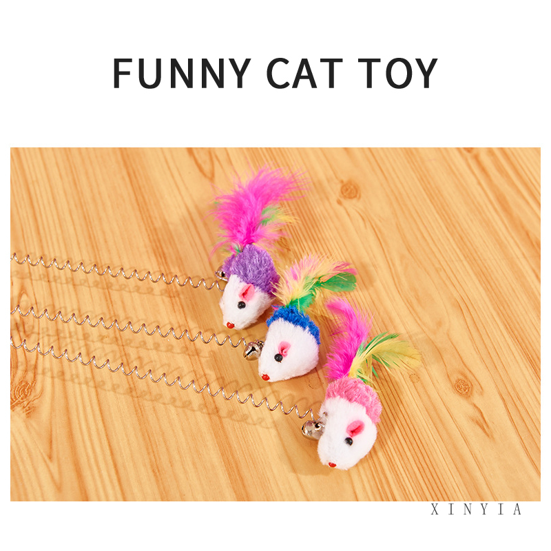 Đồ Chơi Que Gắn Lông Vũ Cho Mèo