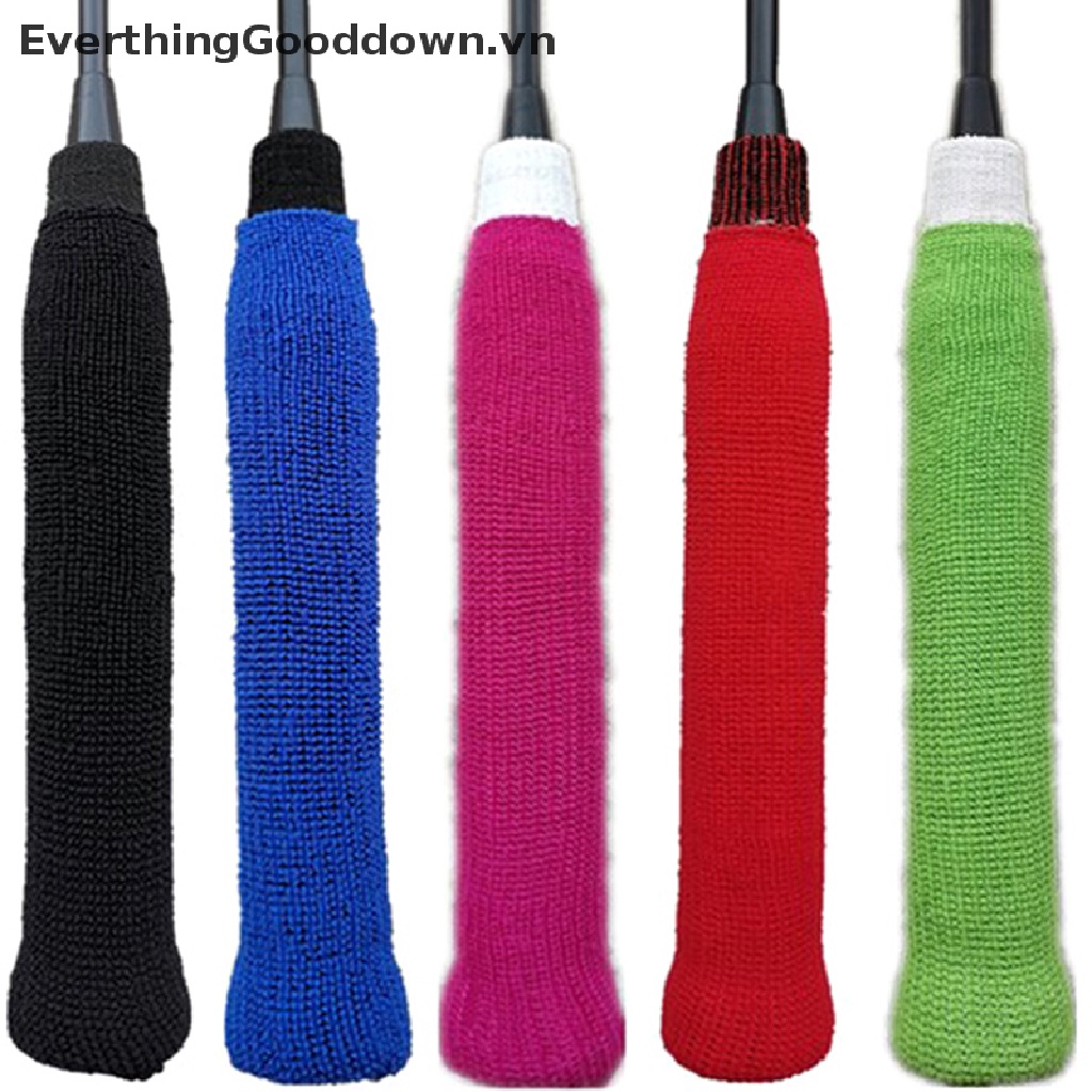 Everthinggooddown 1 Vỏ Bọc Tay Cầm Vợt Cầu Lông Co Giãn Chống Trượt