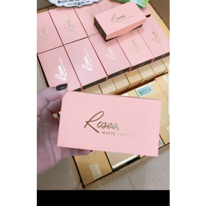 Son roses kem lì son môi Mini Garden roses matte lipstick siêu lì version 2019 6ML PV993