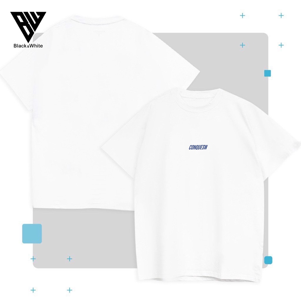 【FREE SHIP】Áo Thun Tay Lỡ nam nữ unisex in CONQUESW chất vải dày mịn co dãn 4 chiều- BW Fashion