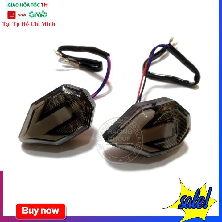 Cặp Xi Nhan Xe Máy Mũi Tên Moto Hàng F1 Nhiều Màu