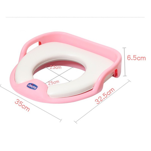 Bệ thu nhỏ bồn cầu Chicco cho bé - bệ ngồi toilet chicco trẻ nhỏ