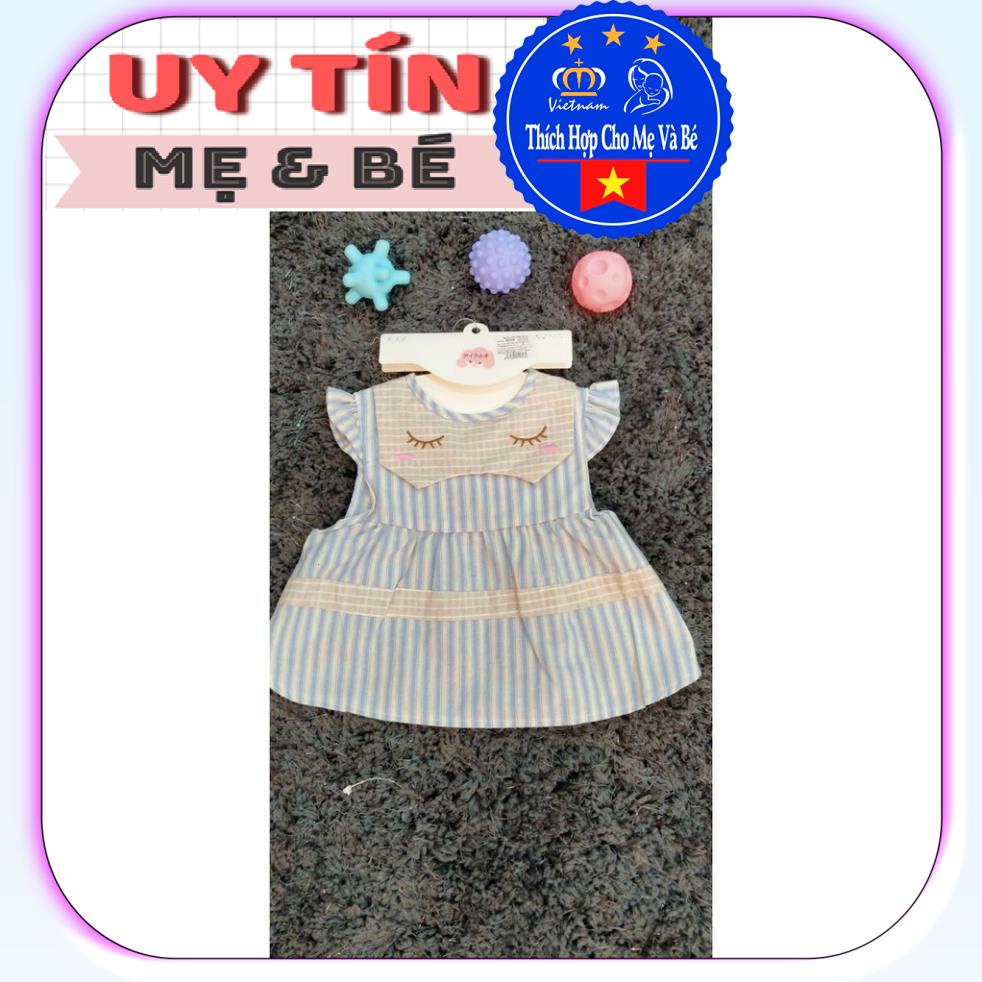 Yếm ăn hình hồ ly (8019),  chất liệu cotton 100% , thương hiệu Aiueo Nhật Bản