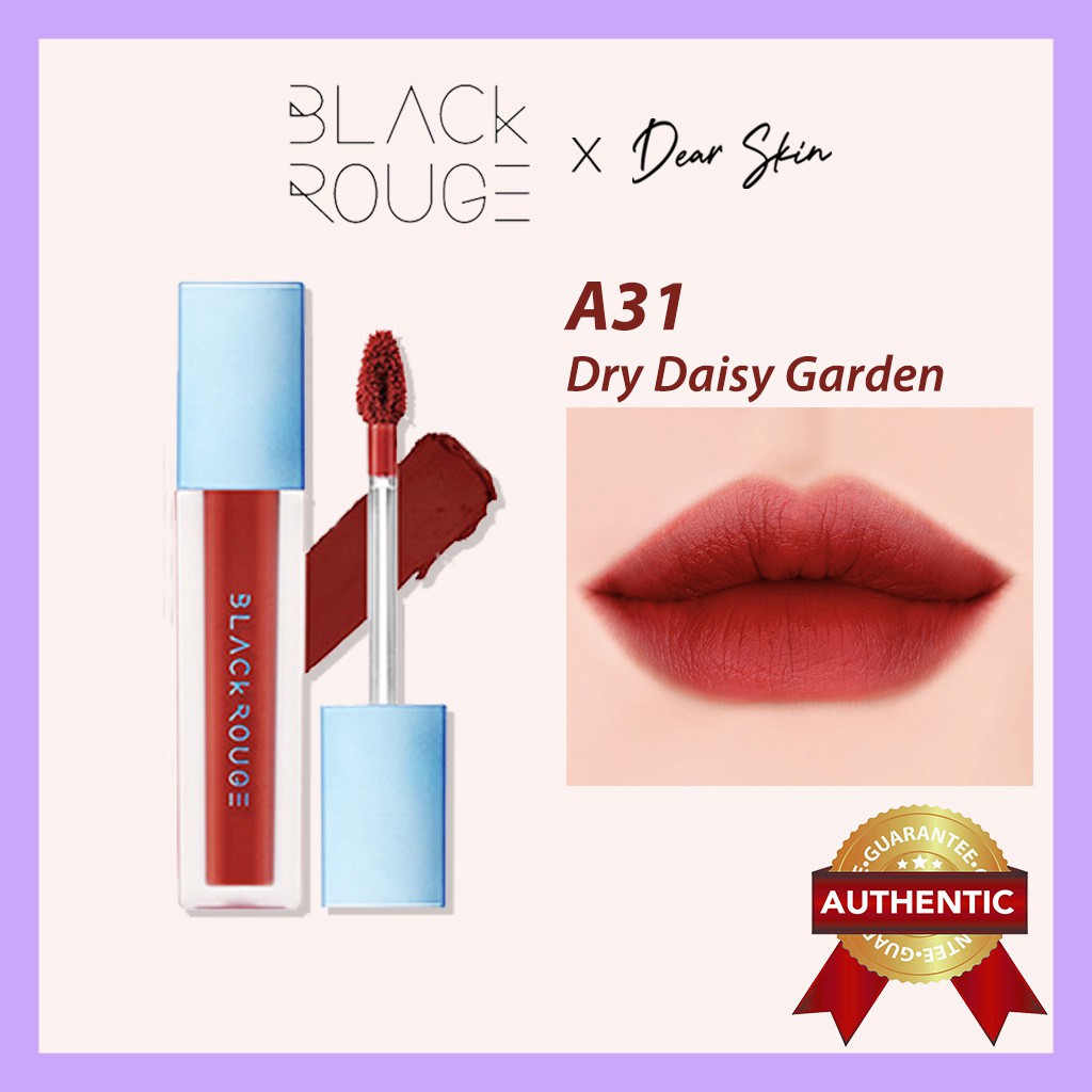 [Chính Hãng] Son Black Rouge A31 - Màu Đỏ Nâu Trầm Dry Daisy Garden - Black Rouge Ver 6 A31 blackrouge A 31