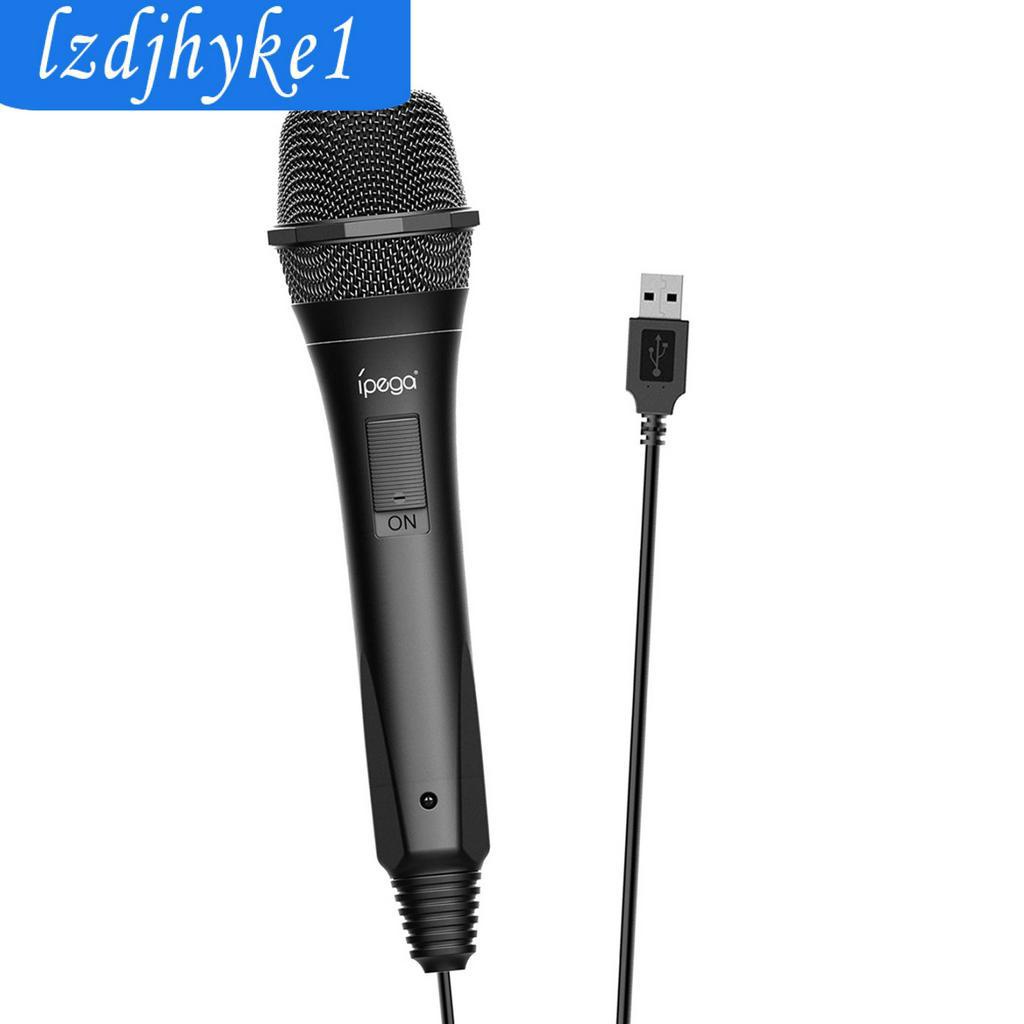 Micro Hát Karaoke Có Dây Cổng Kết Nối USB Cho Nintendo Switch