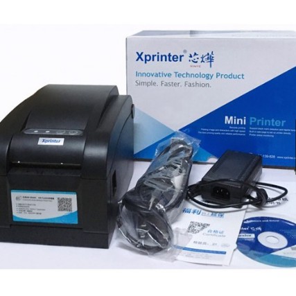 ✅[CHÍNH HÃNG]MÁY IN MÃ VẠCH, TEM NHÃN TRÀ SỮA K80 Xprinter XP 350B BẢO HÀNH 12 THÁNG