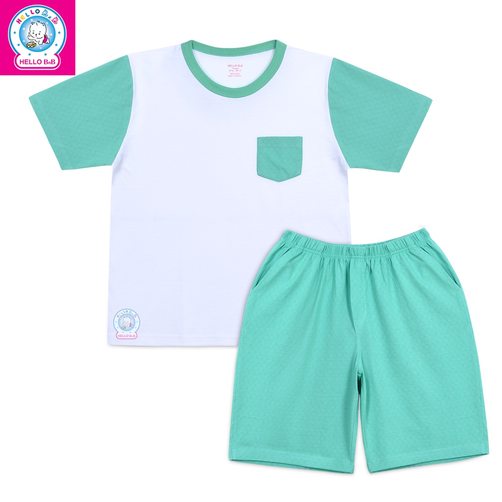 Bộ T-shrit cổ tròn BN1490 - Hello B&amp;B