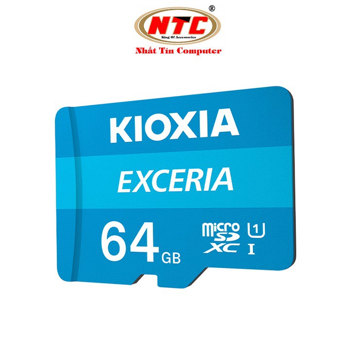 Thẻ nhớ MicroSDXC Kioxia Exceria 64GB UHS-I U1 100MB/s (Xanh)