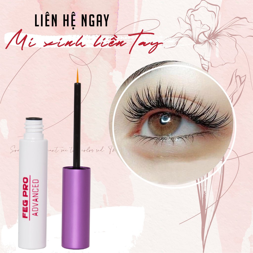 Dưỡng mi dài cong FEG EYELASH PRO AVANCED_Serum dưỡng mi dài và dày_giảm gãy rụng_nuôi dưỡng nang lông