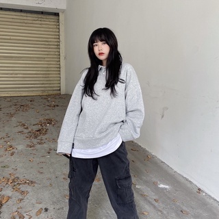 Áo sweater có cổ logo DGB® basic nam nữ unisex
