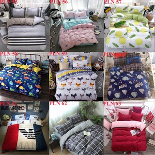 Bộ Vỏ chăn ga gối chấm bi hồng
