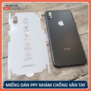 [IPHONE 11 PRO MAX] Miếng dán PPF Nhám Full viền Chống vân tay cho iPhone 7 Plus /8 Plus /X /XsMax/11 /11 Pro/11 Pro Max