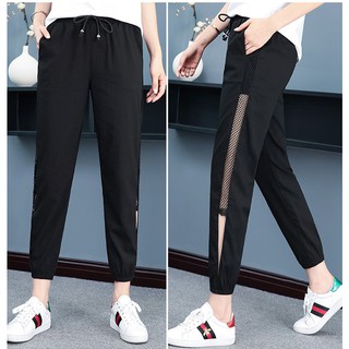 Quần jogger đen thể thao năng động chất đũi hot hit 2020