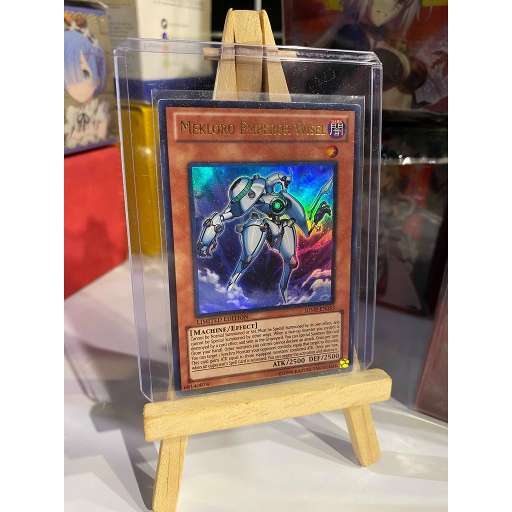 Lá bài thẻ bài Yugioh Meklord Emperor Wisel – ULTRA RARE - Tặng bọc bài nhựa bảo quản
