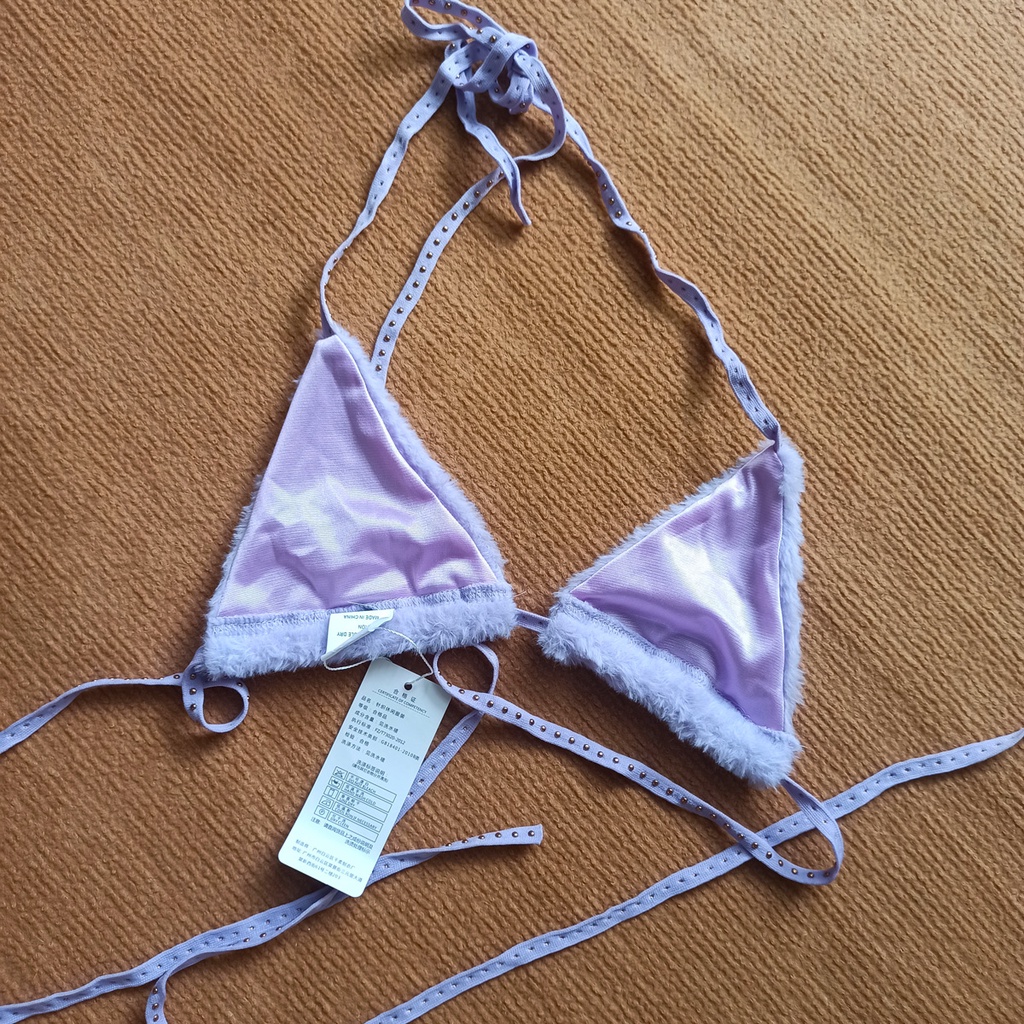 Áo bikini màu tím