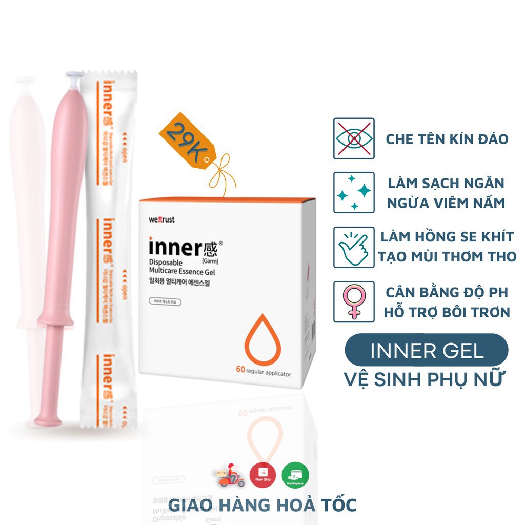 Gel Vệ Sinh Phụ Nữ Inner Garm Wettrust Hàn Quốc (1 Ống)