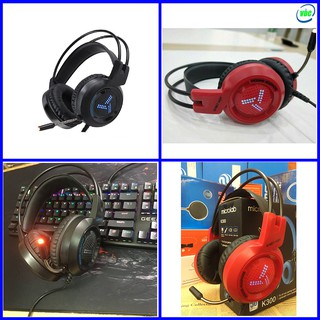 Tai Nghe  Gaming Gnet H3T Có Mic - Đèn Led Đổi Màu - Cổng 3.5 dùng được cho điện thoại - Bảo hành 12 tháng