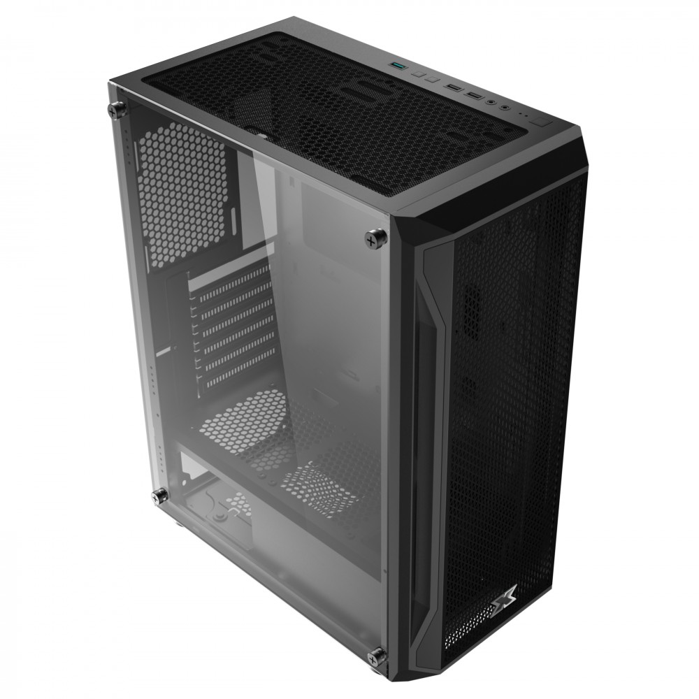 Vỏ Case Xigmatek Gaming X 3FX - KÈM 03 FAN XIGMATEK X20ARGB - Nút chỉnh Led - Đồng bộ Main - New - Chính Hãng Mai Hoàng